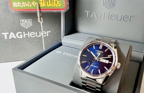 タグホイヤーの高価買取ならおたからや韮山店にお任せください　